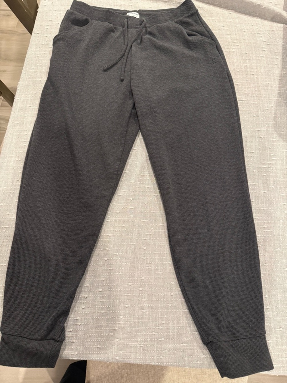 Tommy John Dark Gray Charcoal Drawstring Jogger